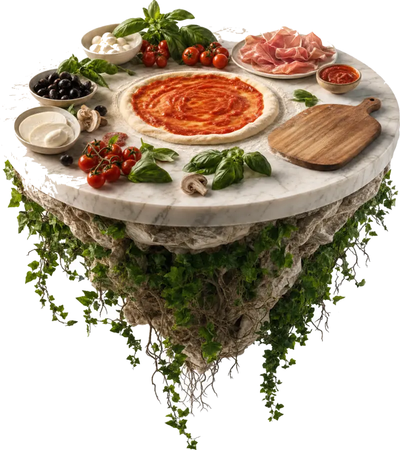 Kreiere deine Pizza